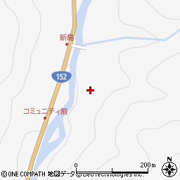 長野県飯田市上村376周辺の地図