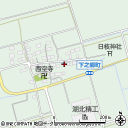 滋賀県長浜市下之郷町257周辺の地図