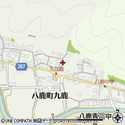 兵庫県養父市八鹿町九鹿280周辺の地図