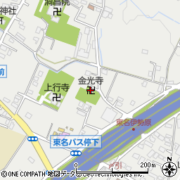 金光寺周辺の地図
