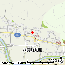 兵庫県養父市八鹿町九鹿483周辺の地図
