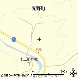 京都府綾部市光野町ツキノキ周辺の地図