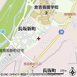 鳥取県倉吉市長坂新町1217周辺の地図