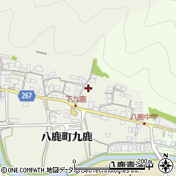 兵庫県養父市八鹿町九鹿279周辺の地図