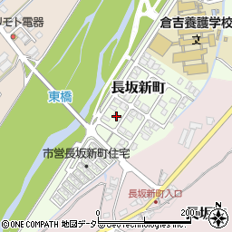鳥取県倉吉市長坂新町1164周辺の地図
