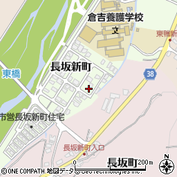 鳥取県倉吉市長坂新町1208周辺の地図