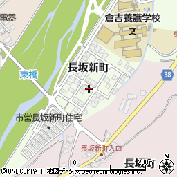 鳥取県倉吉市長坂新町1188周辺の地図