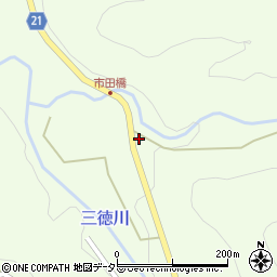 鳥取県東伯郡三朝町坂本84周辺の地図