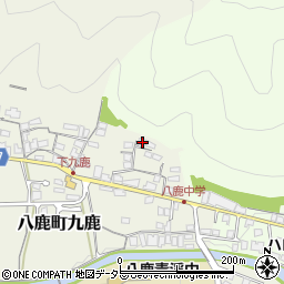 兵庫県養父市八鹿町九鹿276周辺の地図