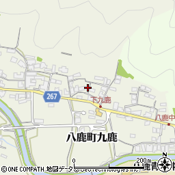 兵庫県養父市八鹿町九鹿481周辺の地図