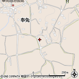 千葉県市原市奉免1321-8周辺の地図