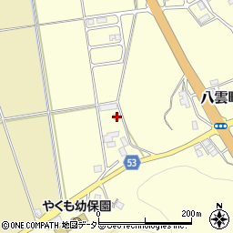 島根県松江市八雲町東岩坂77-1周辺の地図
