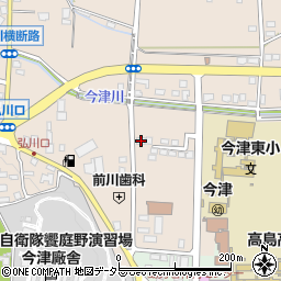 滋賀県高島市今津町弘川230周辺の地図