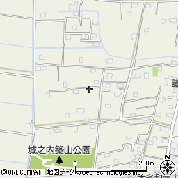 千葉県長生郡長生村一松丁周辺の地図