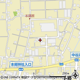 神奈川県海老名市本郷2688-4周辺の地図