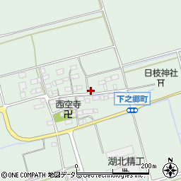 滋賀県長浜市下之郷町244周辺の地図