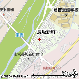 鳥取県倉吉市長坂新町1166周辺の地図