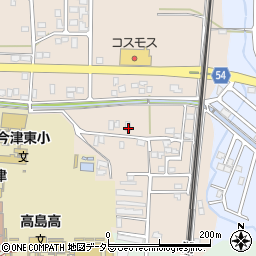 滋賀県高島市今津町弘川50周辺の地図