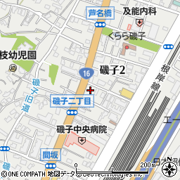 神奈川県横浜市磯子区磯子2丁目19-2周辺の地図