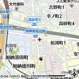 岐阜県岐阜市加納北広江町6周辺の地図