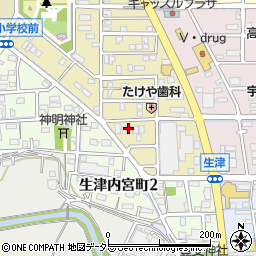 中村木工周辺の地図