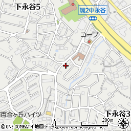 クリーニングメリー　下永谷店周辺の地図
