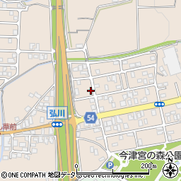 滋賀県高島市今津町弘川1526周辺の地図