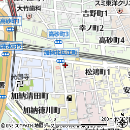 岐阜県岐阜市加納北広江町5周辺の地図