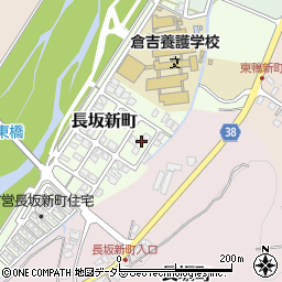 鳥取県倉吉市長坂新町1212周辺の地図