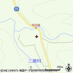 鳥取県東伯郡三朝町坂本92周辺の地図