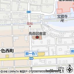 岐阜市役所　東青少年会館周辺の地図