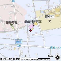 千葉県長生郡長生村岩沼1705-2周辺の地図