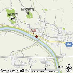 兵庫県養父市八鹿町九鹿409周辺の地図