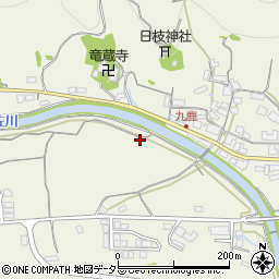 兵庫県養父市八鹿町九鹿865-1周辺の地図