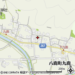 兵庫県養父市八鹿町九鹿465周辺の地図