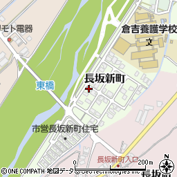 鳥取県倉吉市長坂新町1167周辺の地図