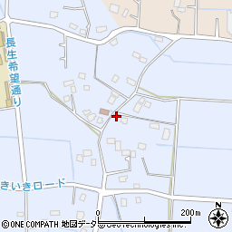 千葉県長生郡長生村岩沼1196周辺の地図