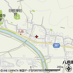 兵庫県養父市八鹿町九鹿443周辺の地図