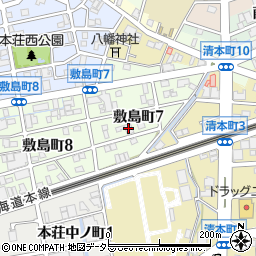 シーテック岐阜支社北倉庫周辺の地図