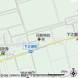 滋賀県長浜市下之郷町165周辺の地図