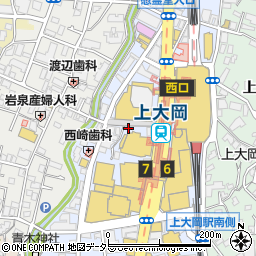 買取むすび　上大岡駅前本店周辺の地図