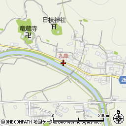 兵庫県養父市八鹿町九鹿872-5周辺の地図
