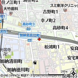 ファミリーマート岐阜松鴻町店周辺の地図