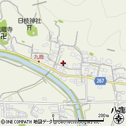 兵庫県養父市八鹿町九鹿441周辺の地図