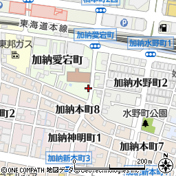 リパーク岐阜加納愛宕町駐車場周辺の地図