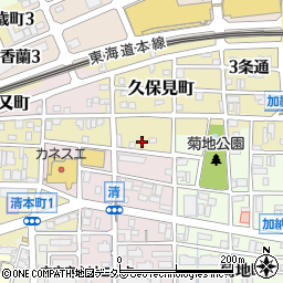 岐阜県岐阜市松原町30-6周辺の地図