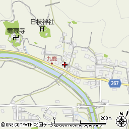兵庫県養父市八鹿町九鹿411周辺の地図