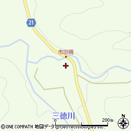 鳥取県東伯郡三朝町坂本98周辺の地図