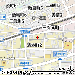 岐阜県岐阜市松原町23周辺の地図