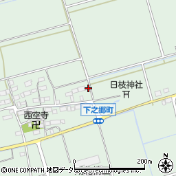 滋賀県長浜市下之郷町250周辺の地図